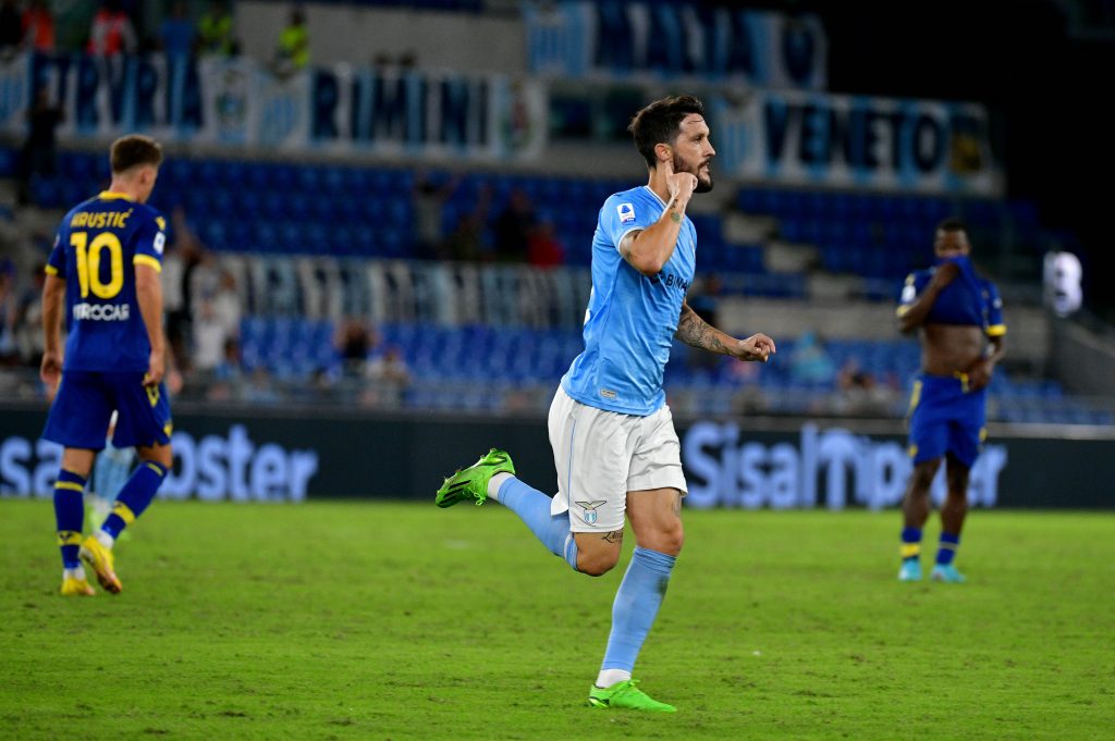 Esultanza di Luis Alberto