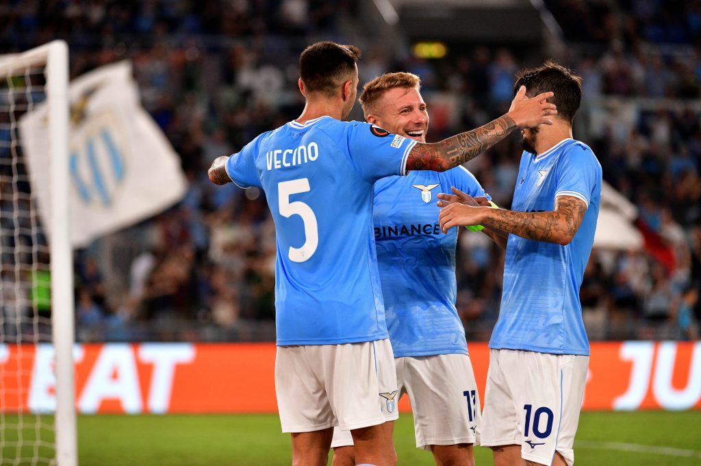 Matias Vecino, Ciro Immobile e Luis Alberto
