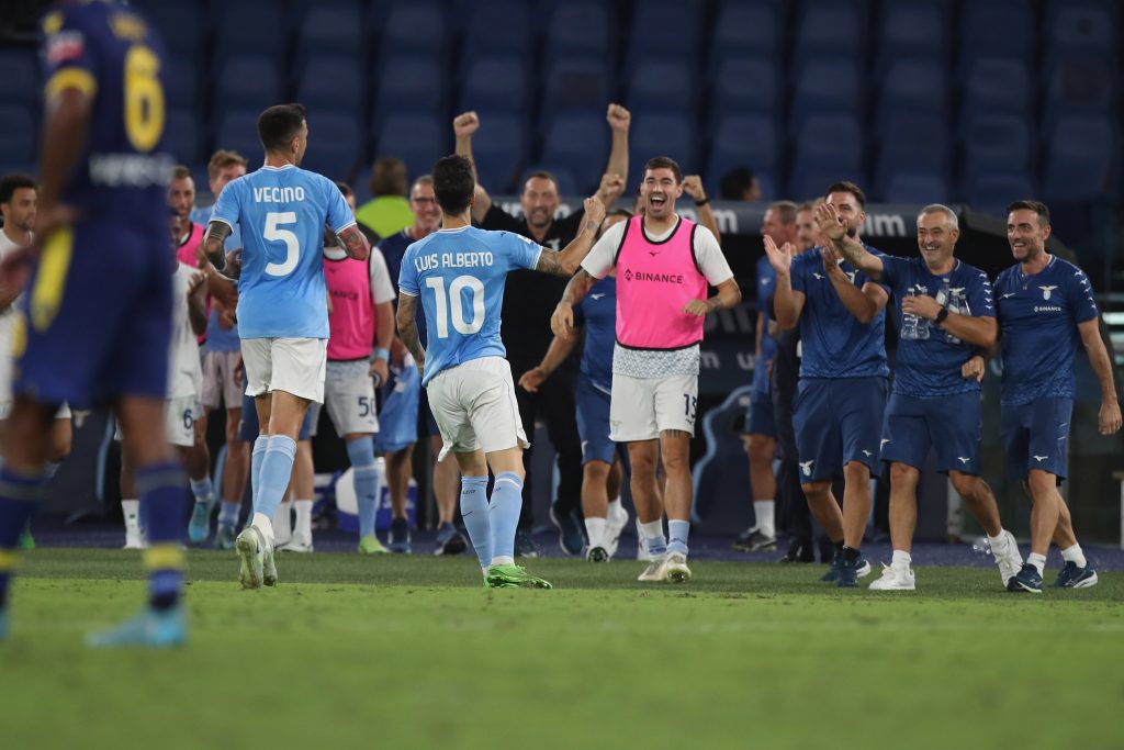 Esultanza dopo il gol di Luis Alberto