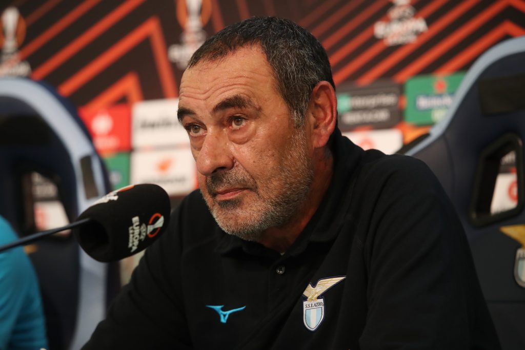 Sarri, conferenza Europa League