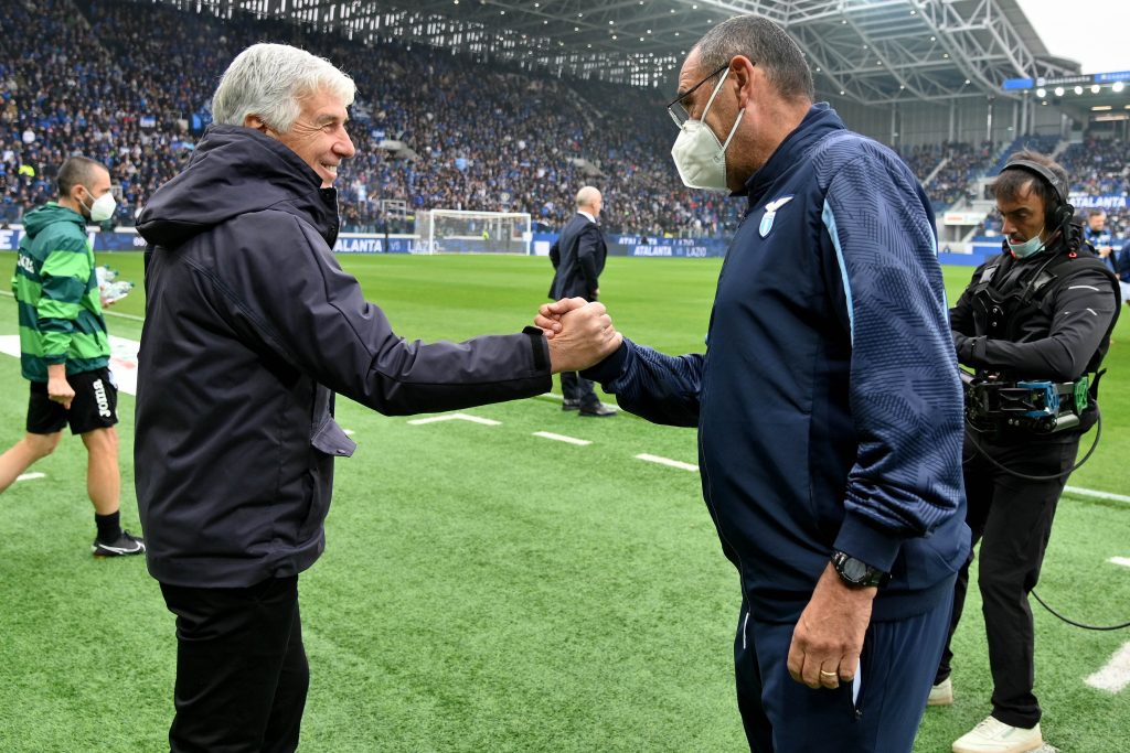 Maurizio Sarri e Gianpiero Gasperini