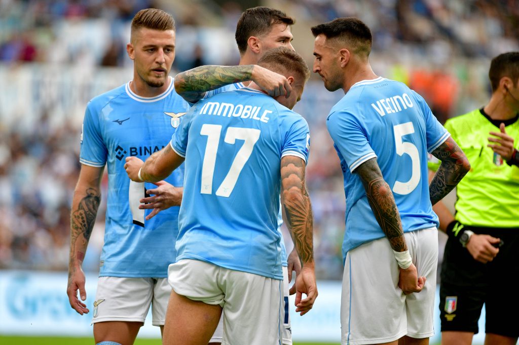 Ciro Immobil, Milinkovic, Romagnoli e Vecino