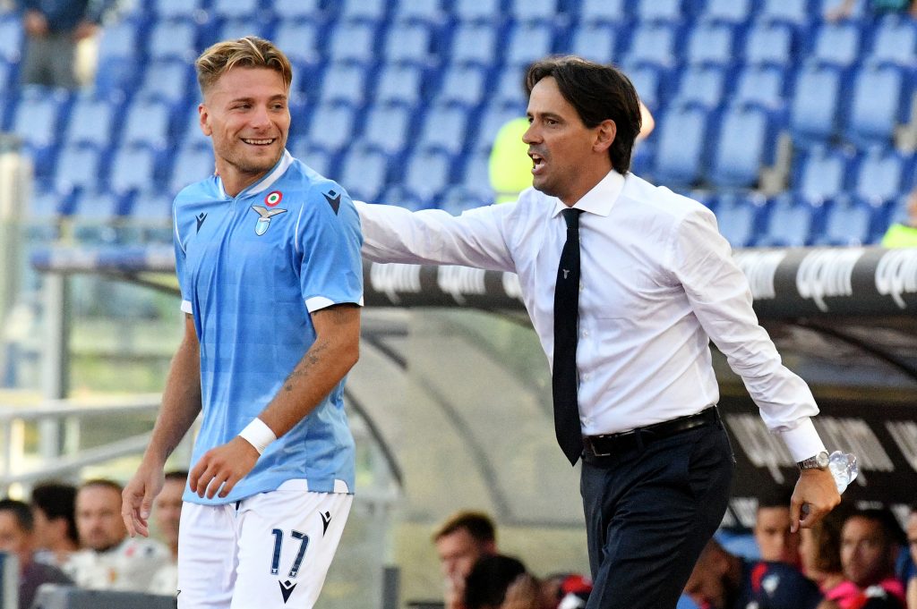 Immobile e Inzaghi