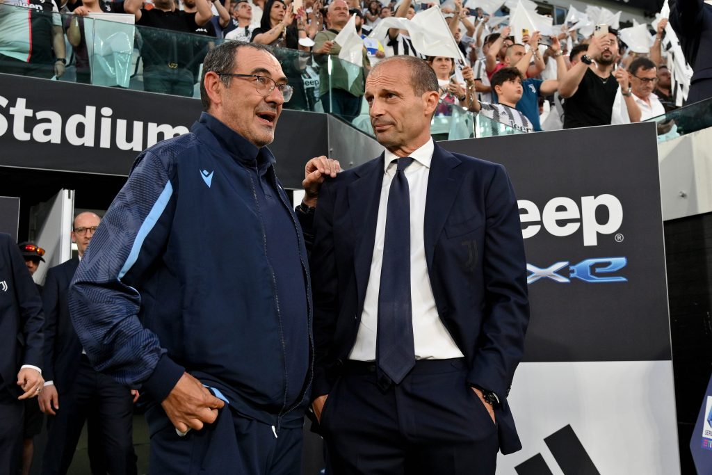 Maurizio Sarri e Massimiliano Allegri