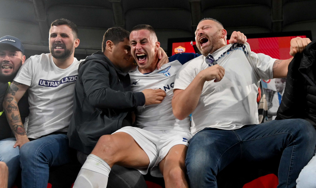 Marusic con i tifosi