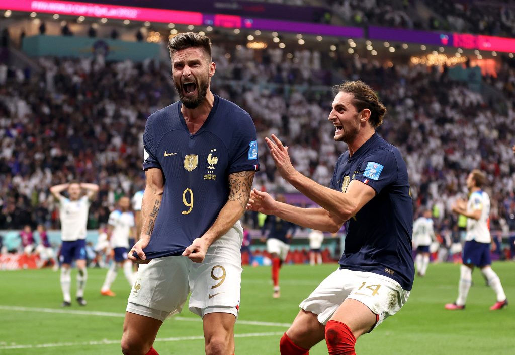 Olivier Giroud e Adrien Rabiot