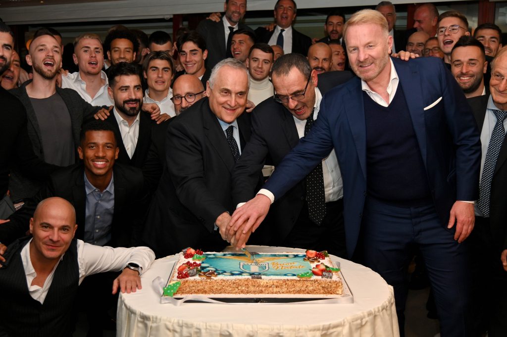 Lotito, Sarri e Tare