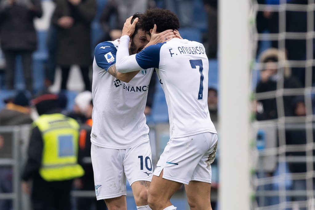 Felipe Anderson e Luis Alberto