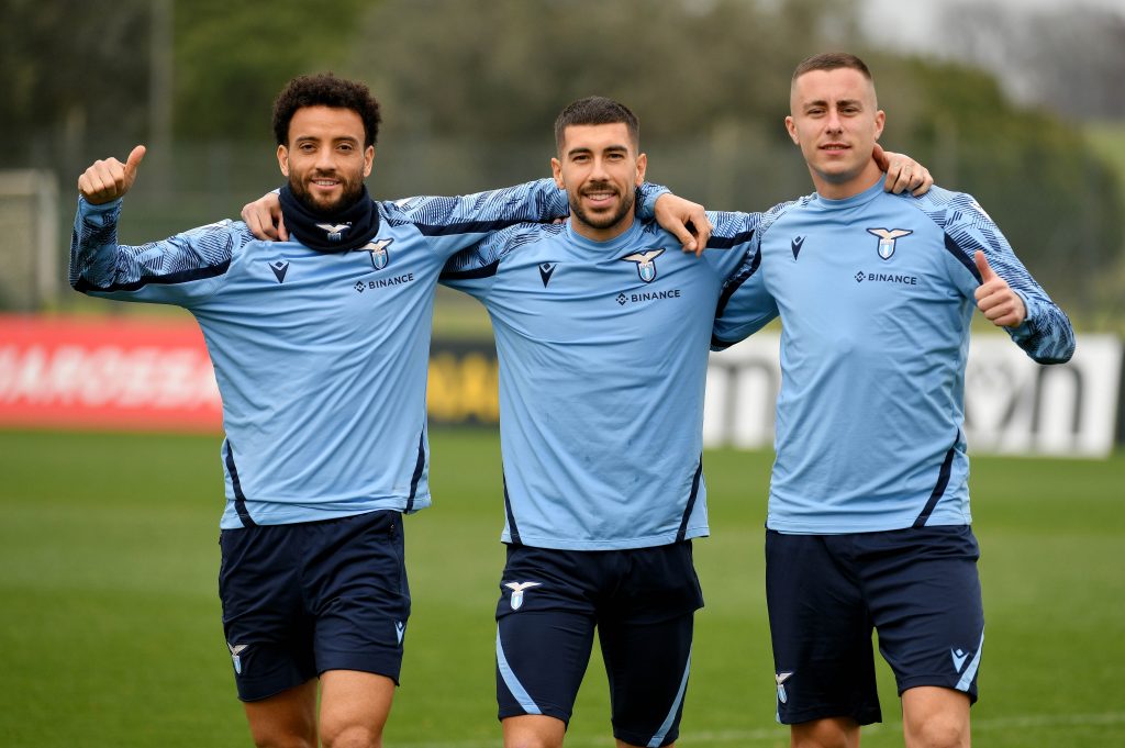 Felipe Anderson Zaccagni e Marusic