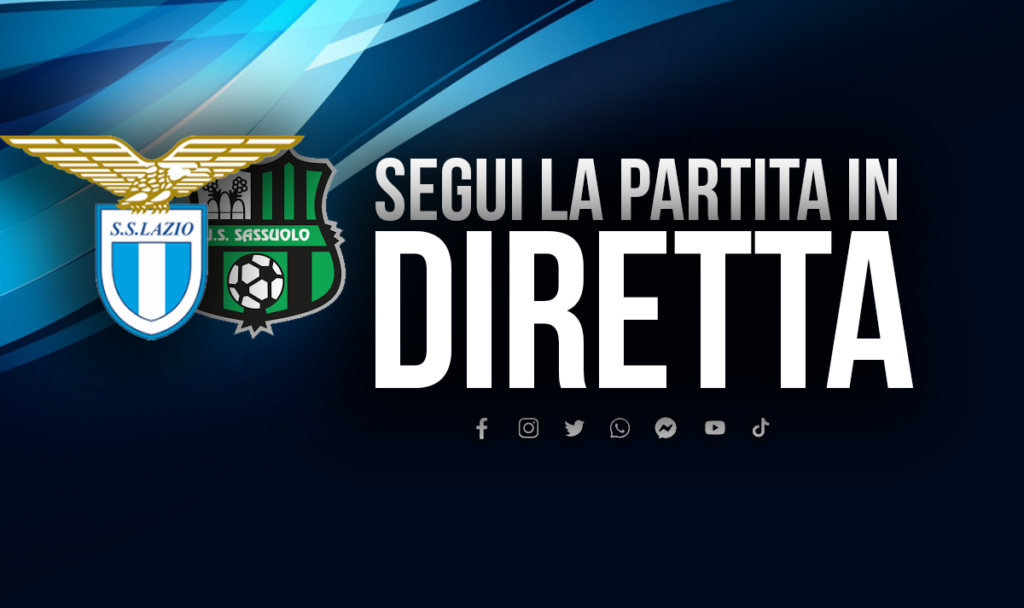 Lazio-Sassuolo in diretta