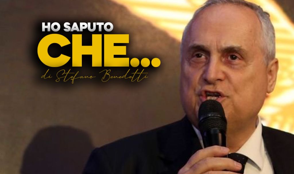 Lotito al lavoro in sede di calciomercato