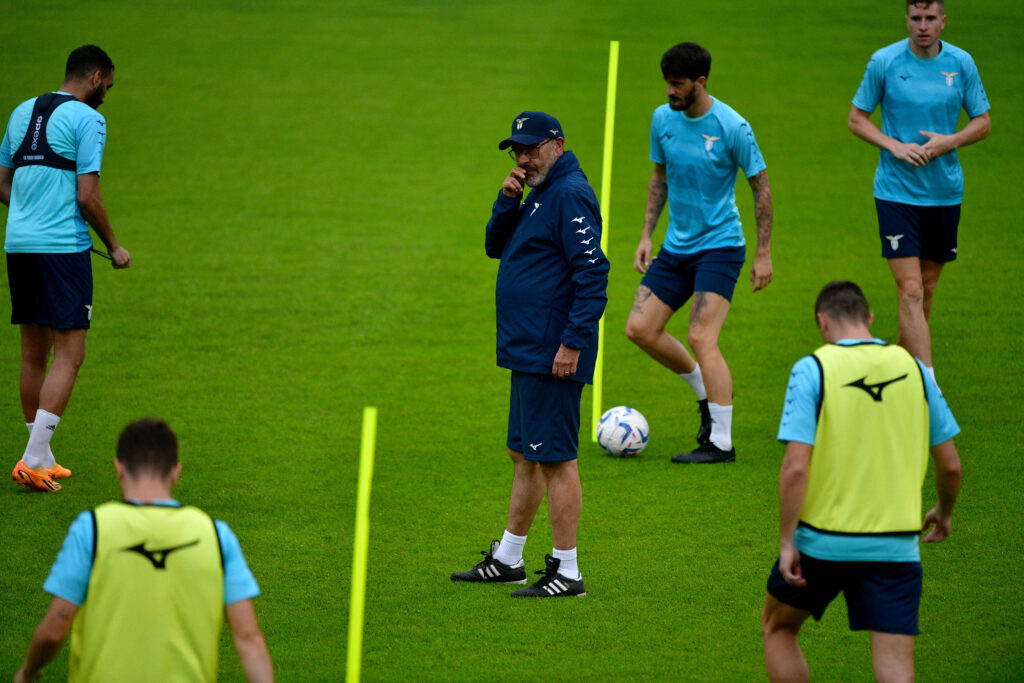 Sarri tiene a colloquio la Lazio