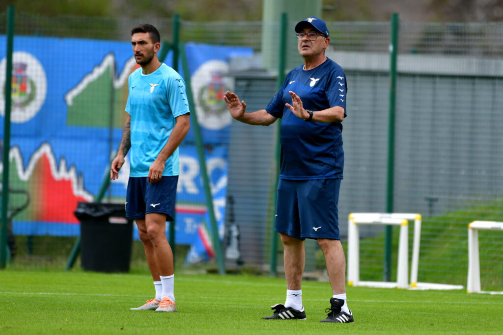 Maurizio Sarri e Cataldi