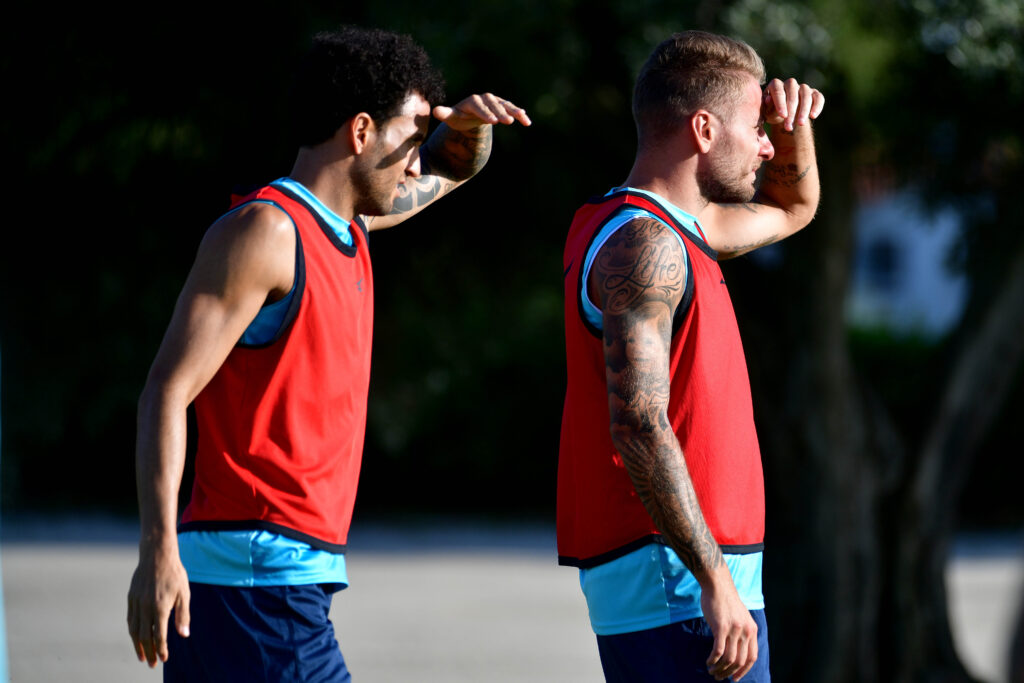 Felipe Anderson e Immobile