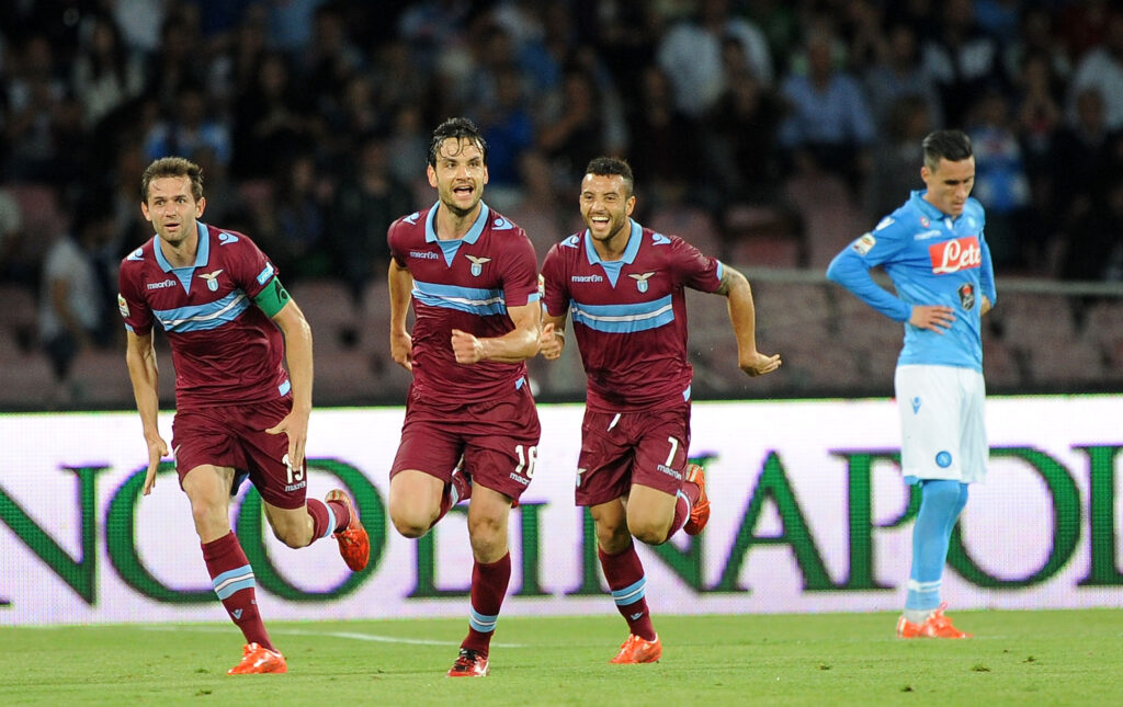 Lulic, Parolo e Felipe Anderson