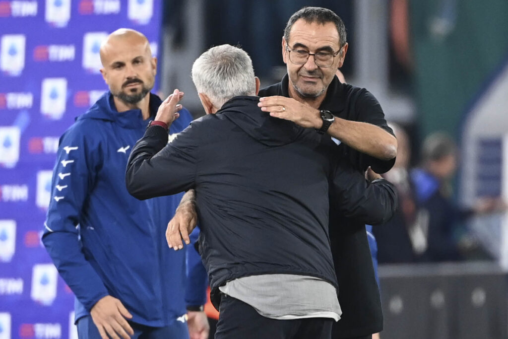Sarri e Mourinho