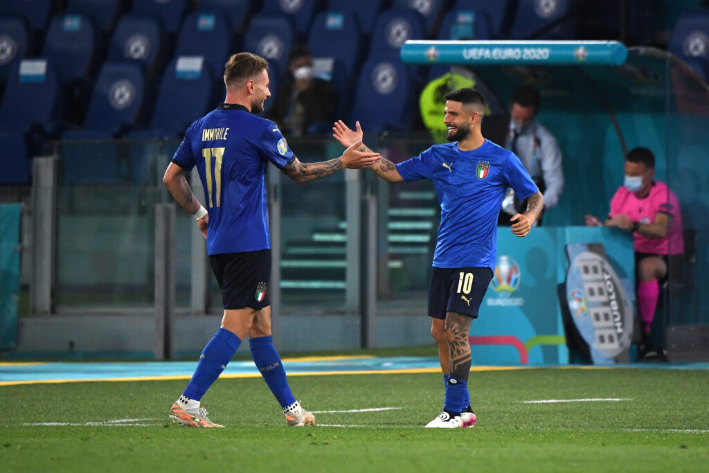Immobile e Insigne