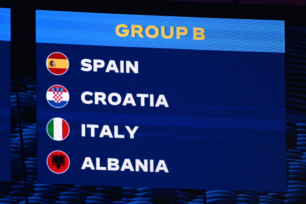 GRUPPO B ITALIA EURO 2024