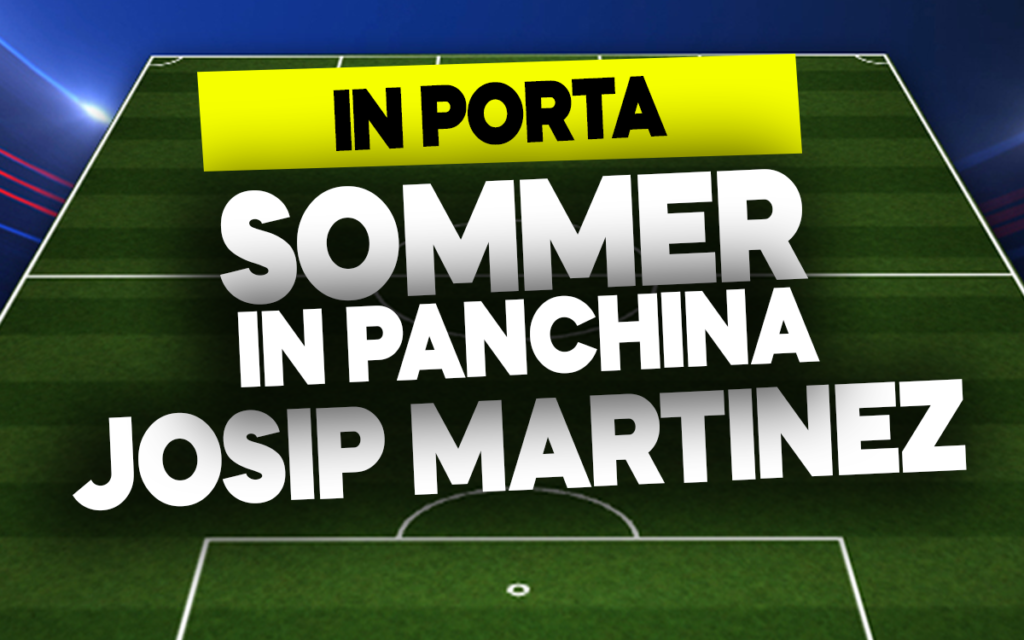 Josip Martinez, in porta insieme a Sommer