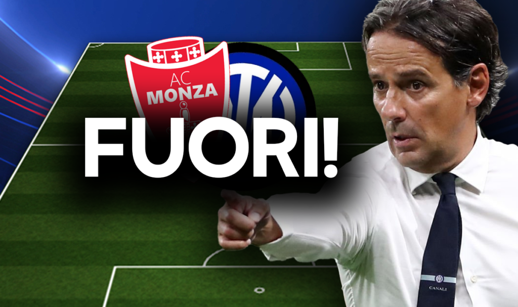 Probabili formazioni Monza-Inter