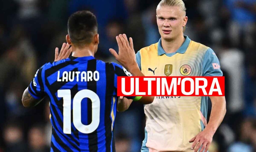 Lautaro Martinez e Haaland