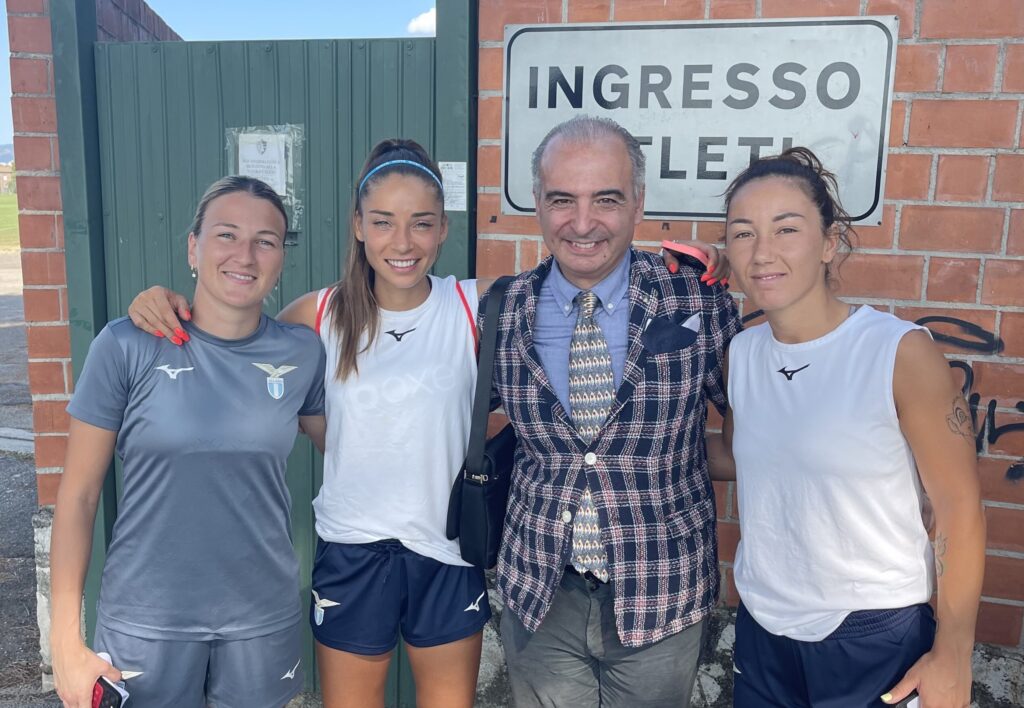 Fabio Puglisi con Giusy Moraca, Eleonora Goldoni e Sara Cetinja