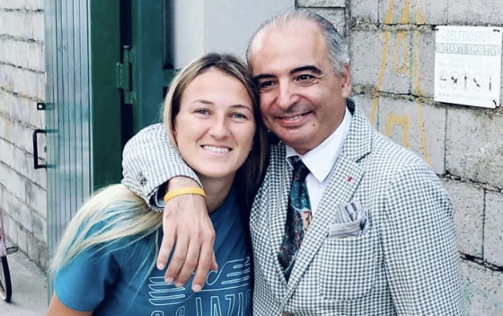 Fabio Puglisi con Sara Cetinja