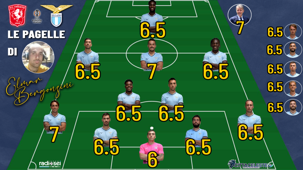 Twente-Lazio, pagelle Elmar Bergonzini