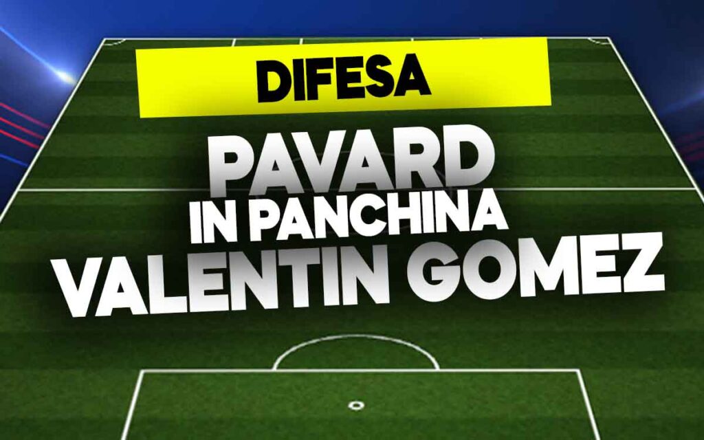 Pavard e Valentin Gomez