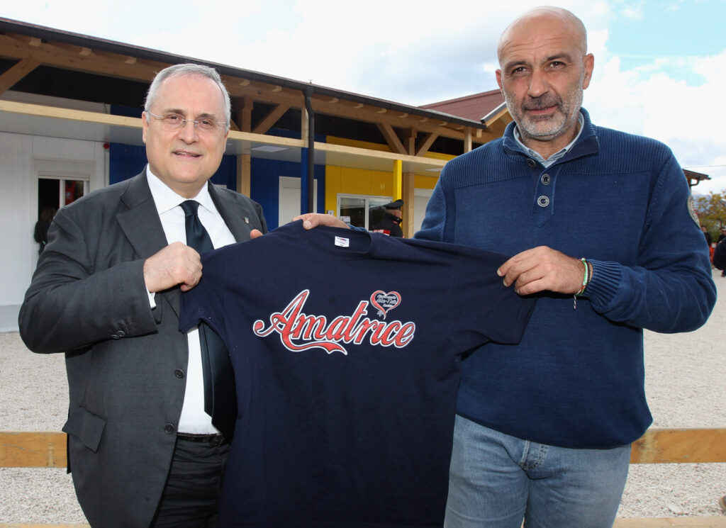 Lotito e Sergio Pirozzi