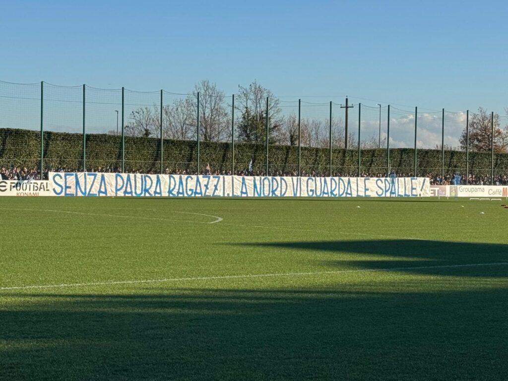 Striscione Curva Nord