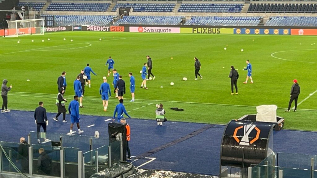 Lazio-Viktoria Plzen rifinitura ospiti Olimpico