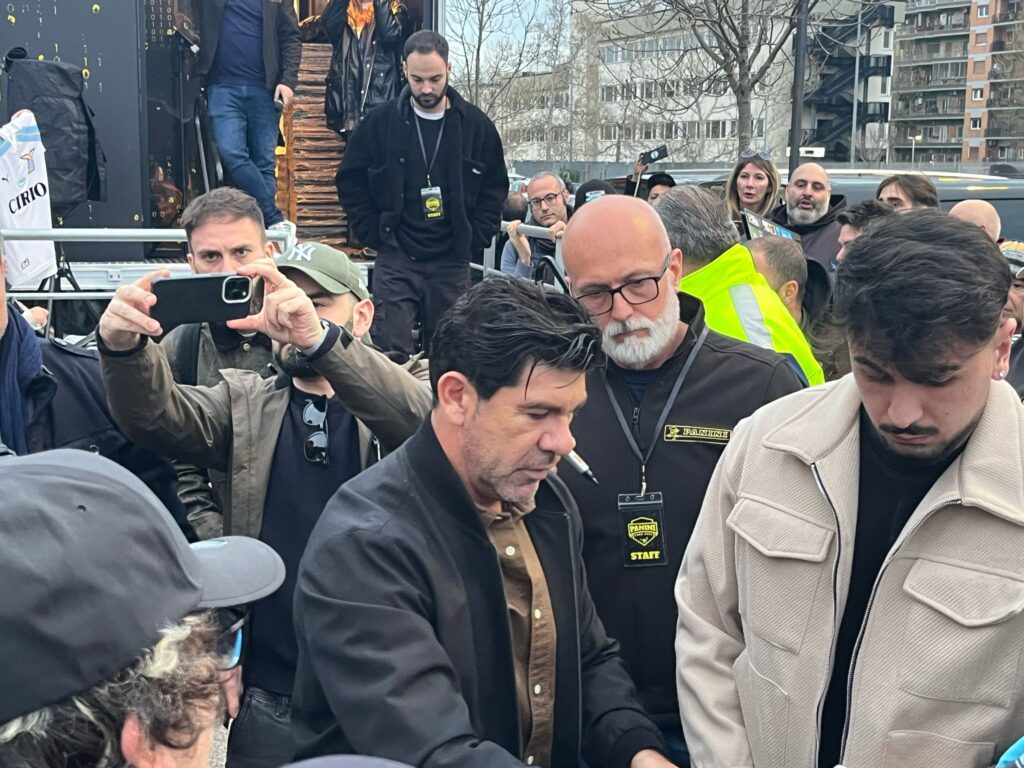 Marcelo Salas terza tappa Panini Tour
