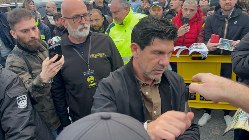 Marcelo Salas terza tappa Panini Tour