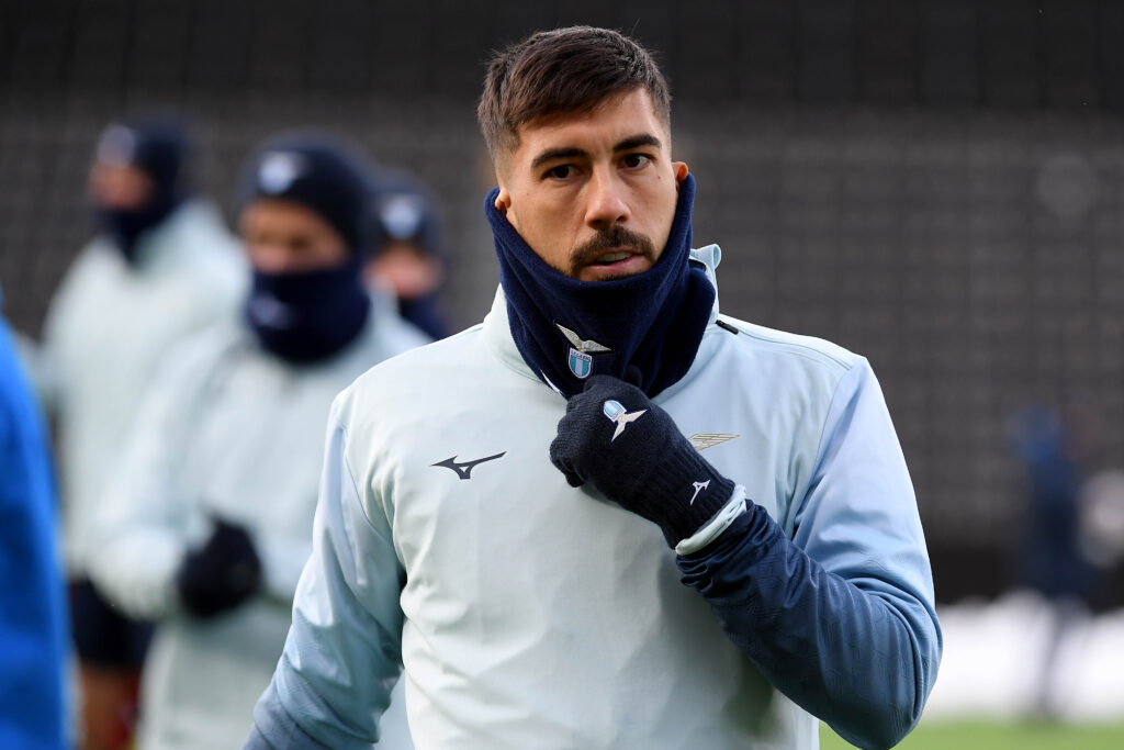 S.S. Lazio Training Session And Press Conference - UEFA Europa League 2024/25 Quarter Final First Leg