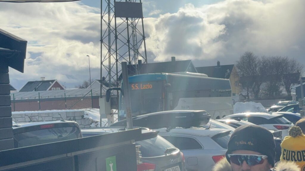 Arrivo Lazio Aspmyra Stadion
