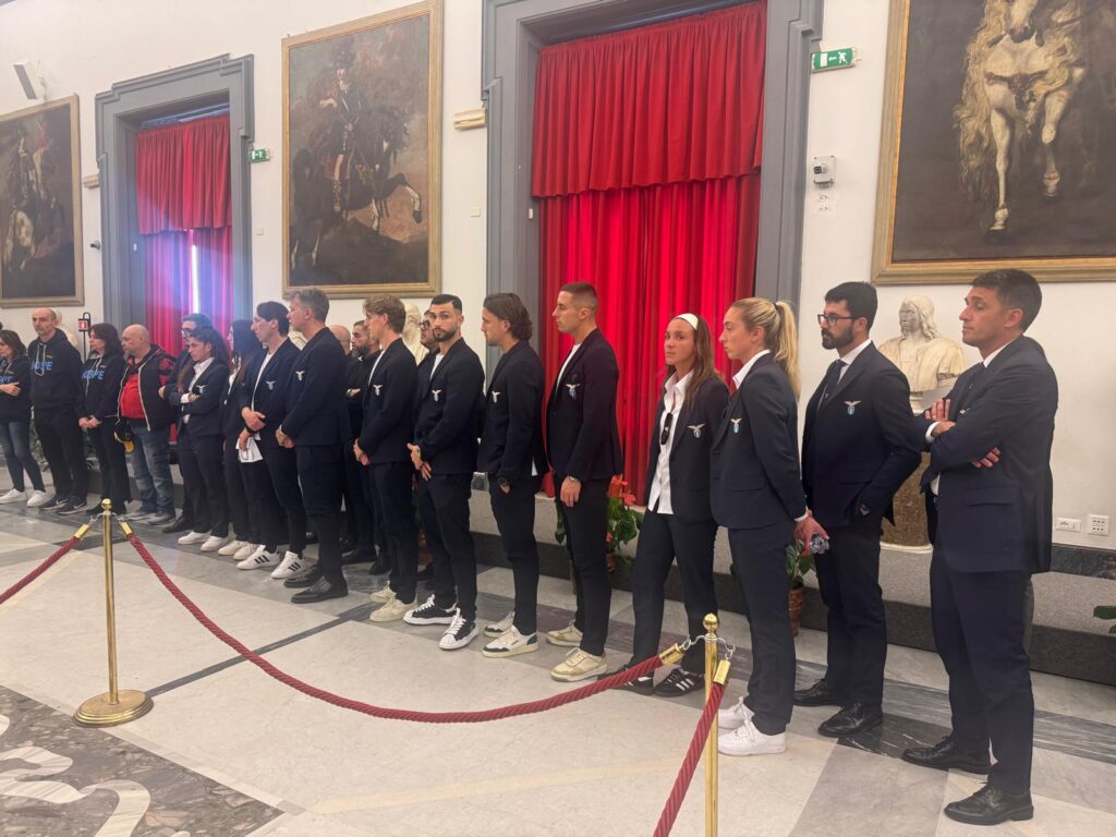 La Lazio alla camera ardente per Suor Paola