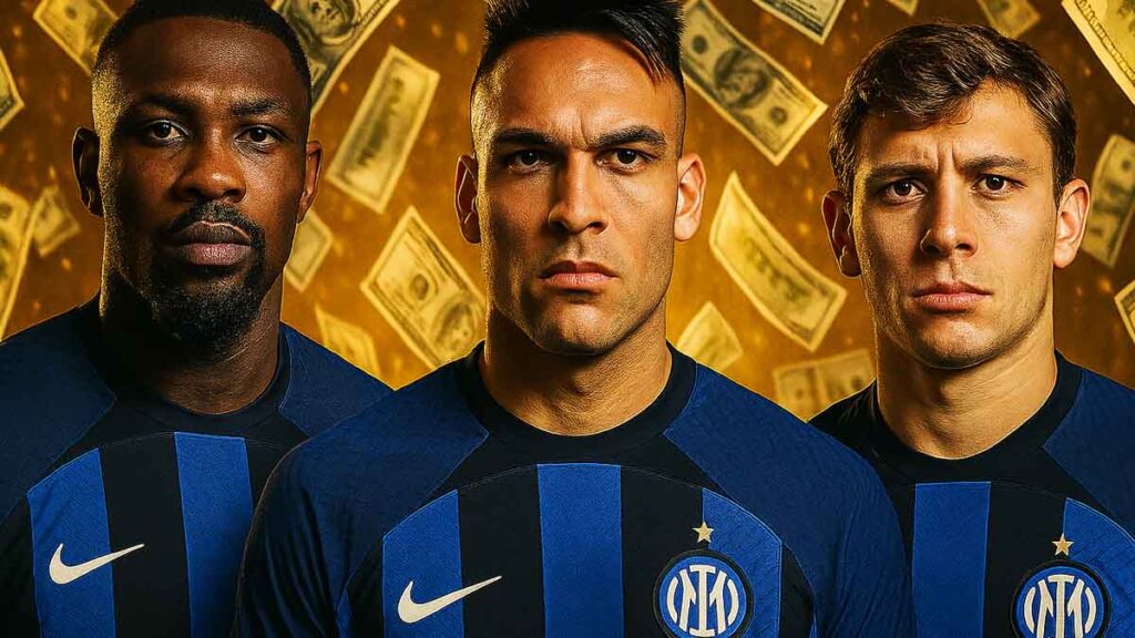 Lautaro, Barella e Thuram