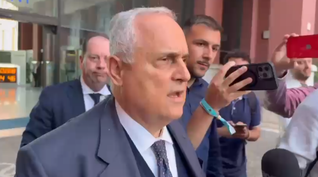 Le parole di Lotito dopo l'assemblea della Lega Serie A