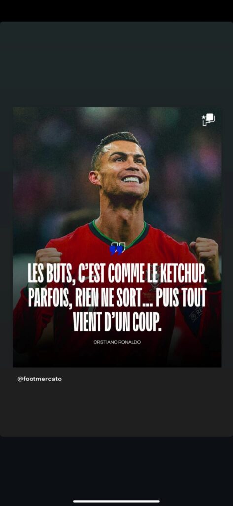 La storia Instagram di Tchaouna