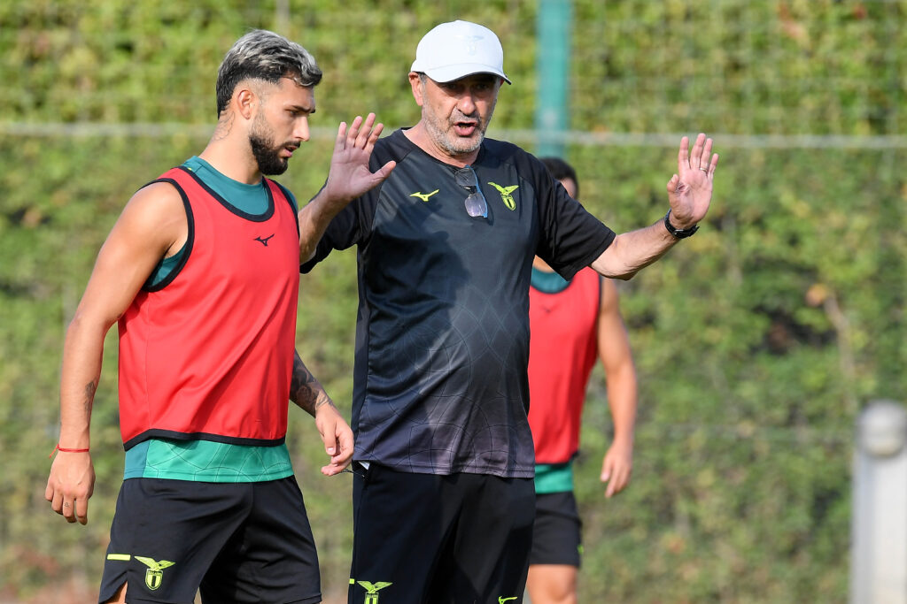 Castellanos e Maurizio Sarri