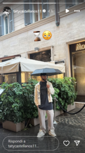 Storia Instagram di Castellanos