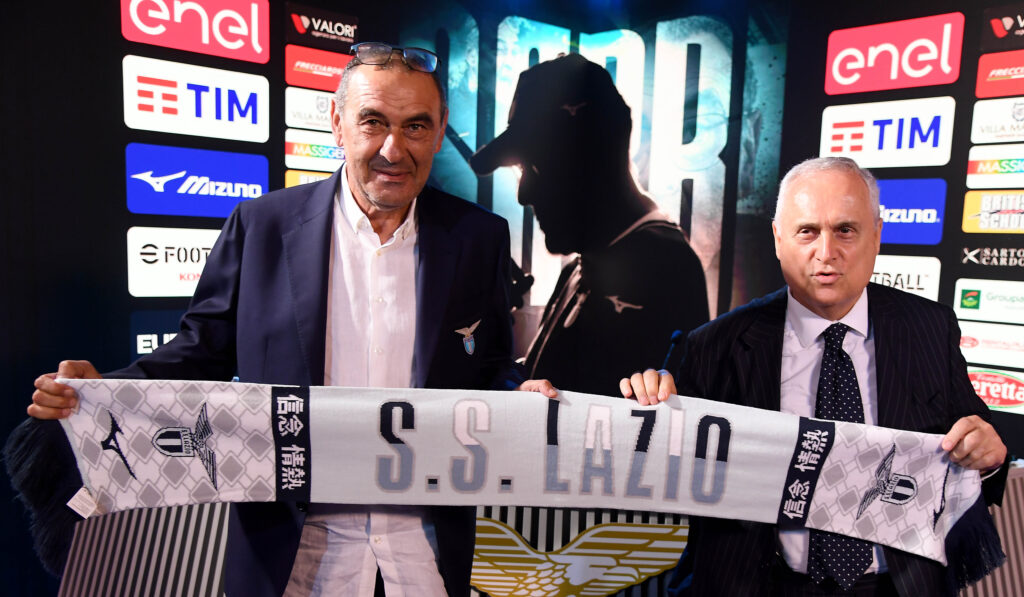 Lotito e Sarri