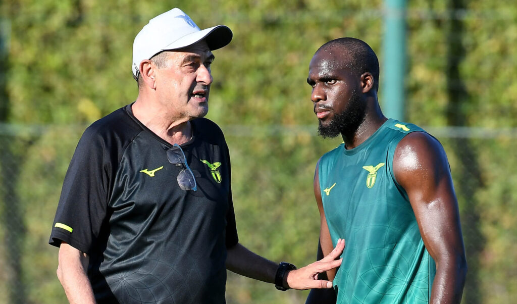 Maurizio Sarri e Dia