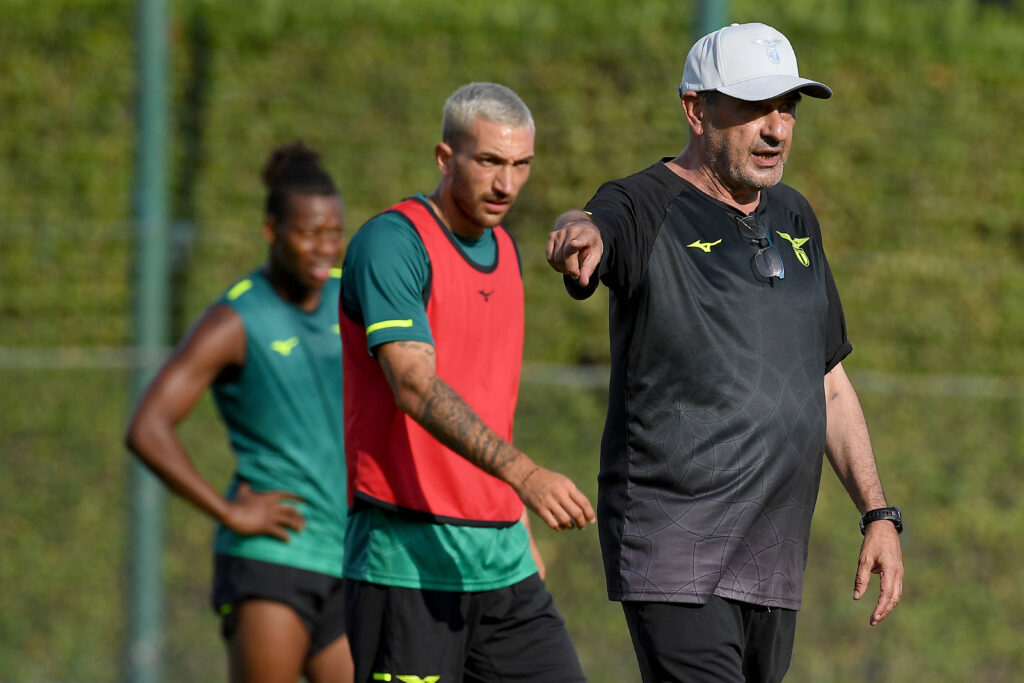 Noslin, Cataldi e Maurizio Sarri