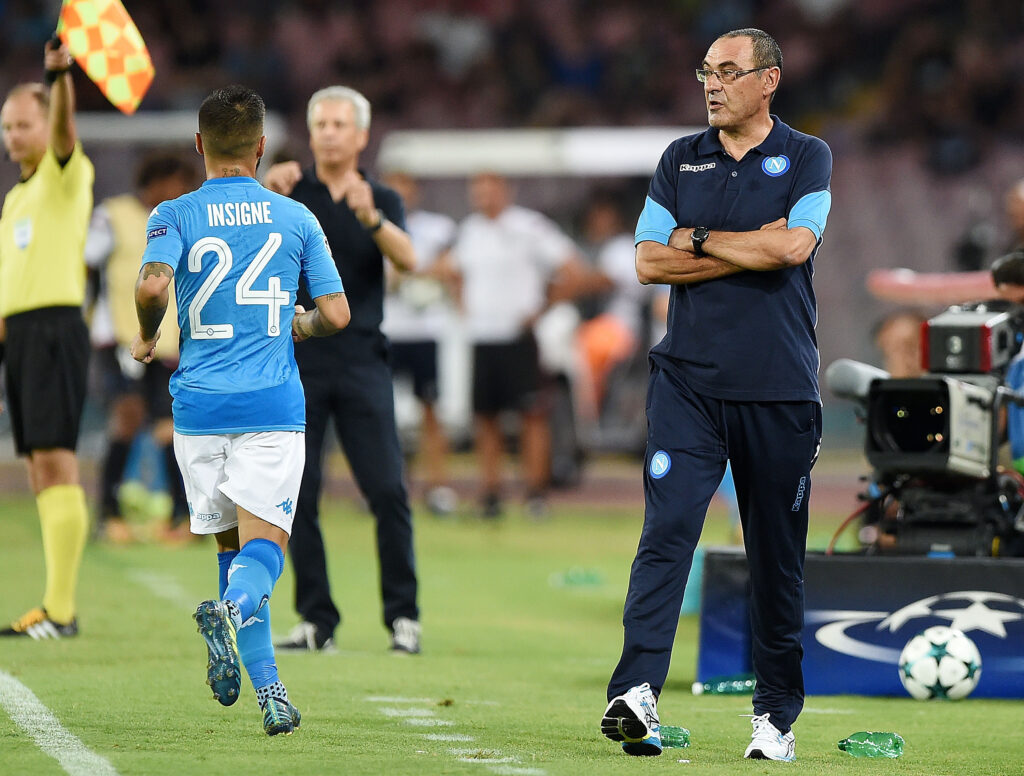 Sarri e Insigne