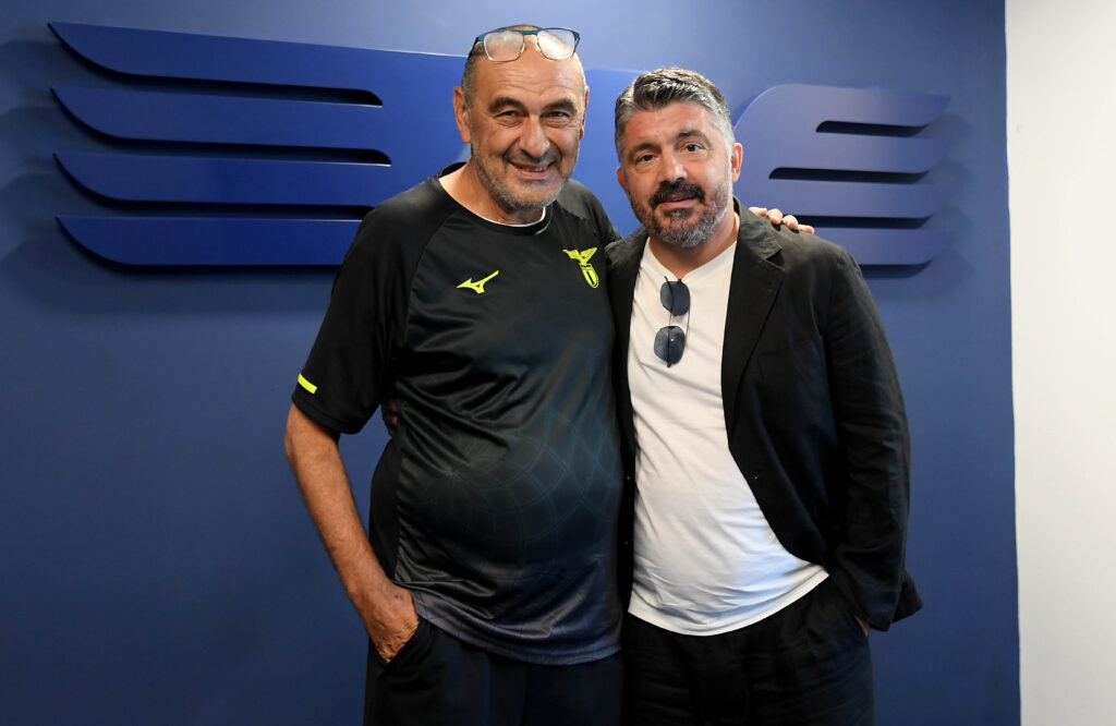 Maurizio Sarri e Gattuso