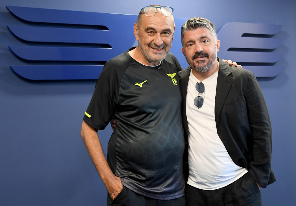 Maurizio Sarri e Gattuso
