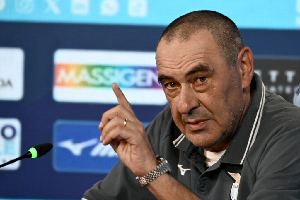 Maurizio Sarri conferenza