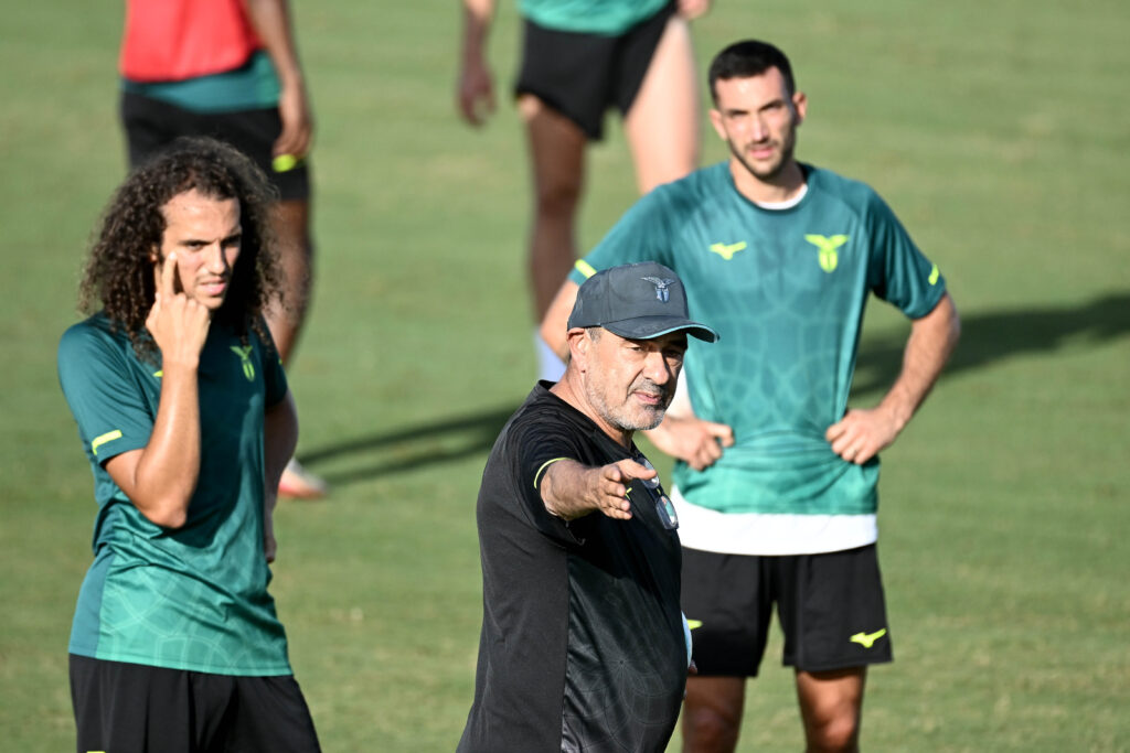 Guendouzi, Maurizio Sarri e Cataldi